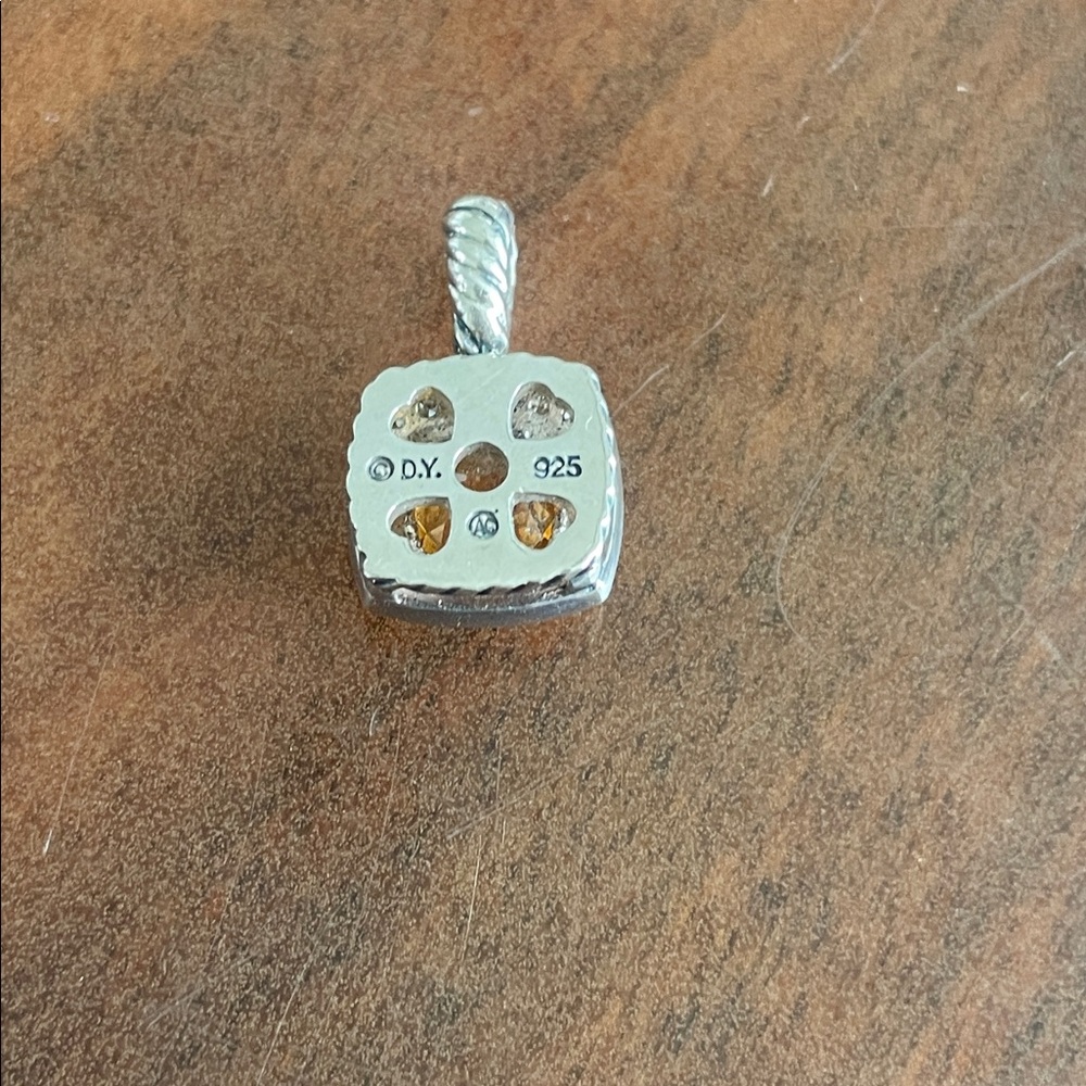 David Yurman Silver Pendant - Picture 3 of 4